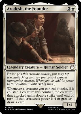 Magic: The Gathering - Universes Beyond: Fallout - Aradesh, the Founder - Normal - Anime Card Craze