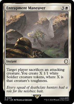 Magic: The Gathering - Universes Beyond: Fallout - Entrapment Maneuver - Normal - Anime Card Craze