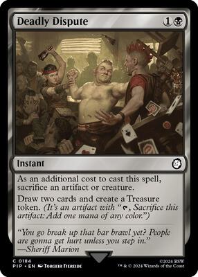 Magic: The Gathering - Universes Beyond: Fallout - Deadly Dispute - Normal - Anime Card Craze
