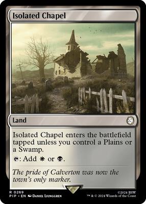 Magic: The Gathering - Universes Beyond: Fallout - Isolated Chapel - Normal - Anime Card Craze