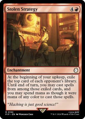 Magic: The Gathering - Universes Beyond: Fallout - Stolen Strategy - Normal - Anime Card Craze