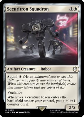 Magic: The Gathering - Universes Beyond: Fallout - Securitron Squadron - Normal - Anime Card Craze