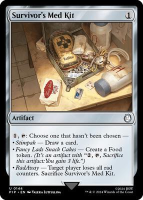 Magic: The Gathering - Universes Beyond: Fallout - Survivor's Med Kit - Normal - Anime Card Craze