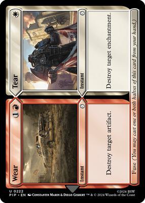 Magic: The Gathering - Universes Beyond: Fallout - Wear // Tear - Normal - Anime Card Craze