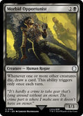 Magic: The Gathering - Universes Beyond: Fallout - Morbid Opportunist - Normal - Anime Card Craze