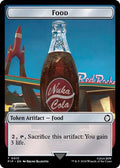 Magic: The Gathering - Universes Beyond: Fallout - Food (0013) // Squirrel Double-Sided Token - Normal - Anime Card Craze