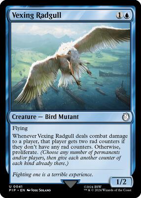 Magic: The Gathering - Universes Beyond: Fallout - Vexing Radgull - Normal - Anime Card Craze