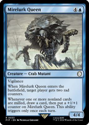 Magic: The Gathering - Universes Beyond: Fallout - Mirelurk Queen - Normal - Anime Card Craze