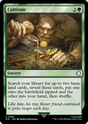 Magic: The Gathering - Universes Beyond: Fallout - Cultivate - Normal - Anime Card Craze