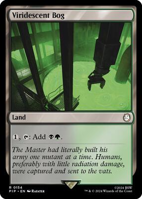 Magic: The Gathering - Universes Beyond: Fallout - Viridescent Bog - Normal - Anime Card Craze