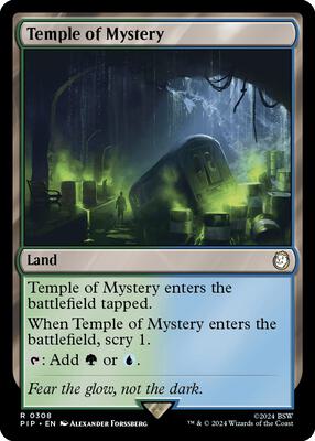 Magic: The Gathering - Universes Beyond: Fallout - Temple of Mystery - Normal - Anime Card Craze