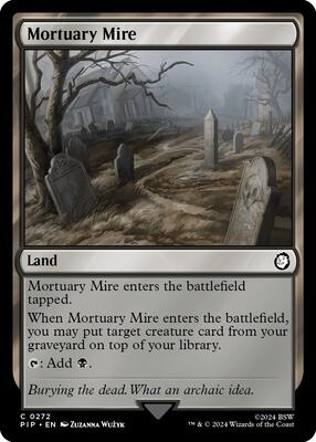 Magic: The Gathering - Universes Beyond: Fallout - Mortuary Mire - Normal - Anime Card Craze