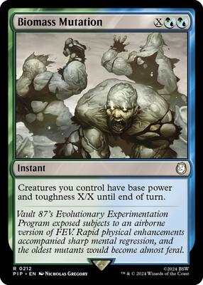 Magic: The Gathering - Universes Beyond: Fallout - Biomass Mutation - Normal - Anime Card Craze