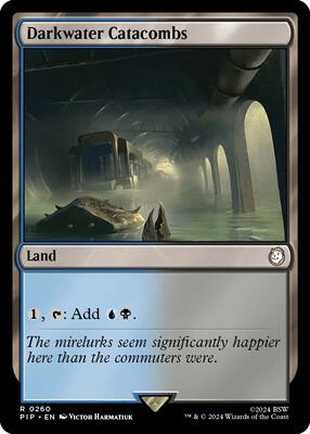 Magic: The Gathering - Universes Beyond: Fallout - Darkwater Catacombs - Normal - Anime Card Craze