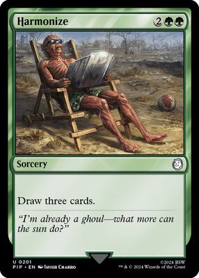 Magic: The Gathering - Universes Beyond: Fallout - Harmonize - Normal - Anime Card Craze