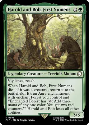 Magic: The Gathering - Universes Beyond: Fallout - Harold and Bob, First Numens - Normal - Anime Card Craze