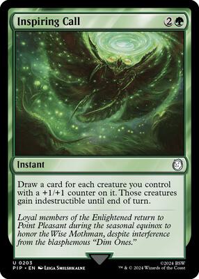 Magic: The Gathering - Universes Beyond: Fallout - Inspiring Call - Normal - Anime Card Craze