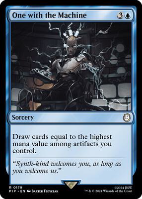 Magic: The Gathering - Universes Beyond: Fallout - One with the Machine - Normal - Anime Card Craze