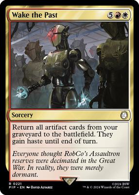 Magic: The Gathering - Universes Beyond: Fallout - Wake the Past - Normal - Anime Card Craze
