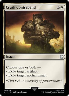 Magic: The Gathering - Universes Beyond: Fallout - Crush Contraband - Normal - Anime Card Craze