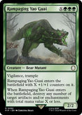 Magic: The Gathering - Universes Beyond: Fallout - Rampaging Yao Guai - Normal - Anime Card Craze