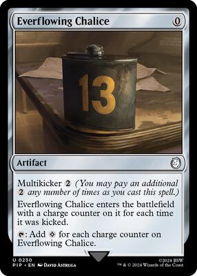 Magic: The Gathering - Universes Beyond: Fallout - Everflowing Chalice - Normal - Anime Card Craze