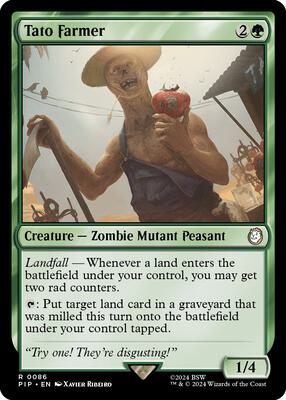 Magic: The Gathering - Universes Beyond: Fallout - Tato Farmer - Normal - Anime Card Craze