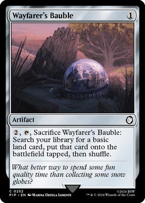 Magic: The Gathering - Universes Beyond: Fallout - Wayfarer's Bauble - Normal - Anime Card Craze