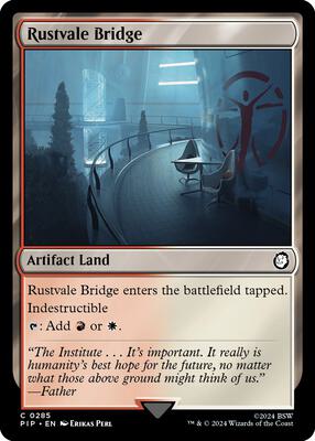 Magic: The Gathering - Universes Beyond: Fallout - Rustvale Bridge - Normal - Anime Card Craze