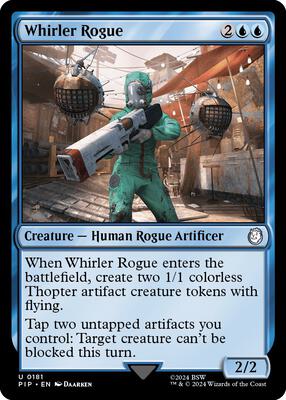 Magic: The Gathering - Universes Beyond: Fallout - Whirler Rogue - Normal - Anime Card Craze