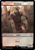 Magic: The Gathering - Universes Beyond: Fallout - Soldier (0010) // Food (0012) Double-Sided Token - Normal - Anime Card Craze