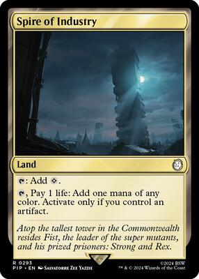 Magic: The Gathering - Universes Beyond: Fallout - Spire of Industry - Normal - Anime Card Craze