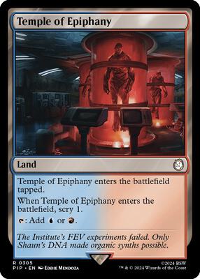 Magic: The Gathering - Universes Beyond: Fallout - Temple of Epiphany - Normal - Anime Card Craze