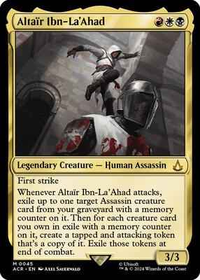 Magic: The Gathering - Universes Beyond: Assassin's Creed - Altair Ibn-La'Ahad - Mythic – 45 - Normal