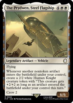 Magic: The Gathering - Universes Beyond: Fallout - The Prydwen, Steel Flagship - Normal - Anime Card Craze