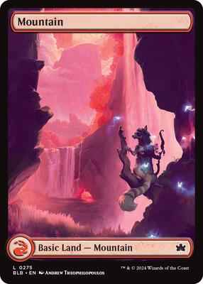 Magic: The Gathering - Bloomburrow - Mountain (0275) - Normal
