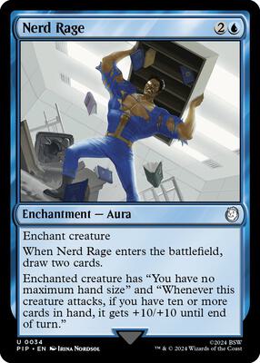 Magic: The Gathering - Universes Beyond: Fallout - Nerd Rage - Normal - Anime Card Craze