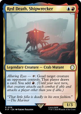 Magic: The Gathering - Universes Beyond: Fallout - Red Death, Shipwrecker - Normal - Anime Card Craze