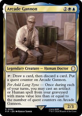 Magic: The Gathering - Universes Beyond: Fallout - Arcade Gannon - Normal - Anime Card Craze