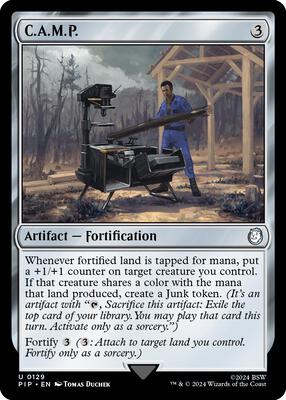 Magic: The Gathering - Universes Beyond: Fallout - C.A.M.P. - Normal - Anime Card Craze