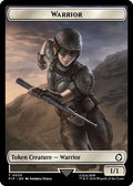 Magic: The Gathering - Universes Beyond: Fallout - Warrior // Food (0012) Double-Sided Token - Normal - Anime Card Craze