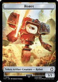 Magic: The Gathering - Universes Beyond: Fallout - Robot // Treasure (0018) Double-Sided Token - Normal - Anime Card Craze