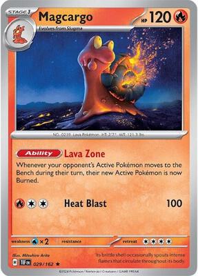 Pokemon SV05: Temporal Forces Magcargo - Anime Card Craze