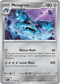 Pokemon SV05: Temporal Forces Metagross - 115/162 - Anime Card Craze