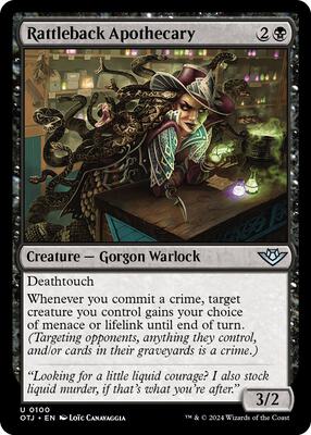 Magic: The Gathering - Outlaws of Thunder Junction - Rattleback Apothecary - Normal - Anime Card Craze