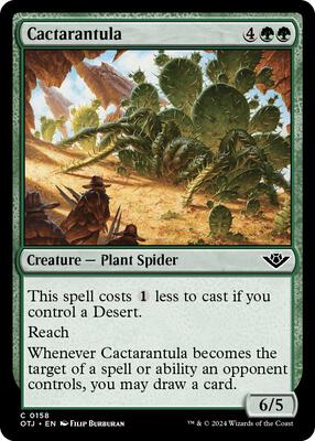 Magic: The Gathering - Outlaws of Thunder Junction - Cactarantula - Normal - Anime Card Craze
