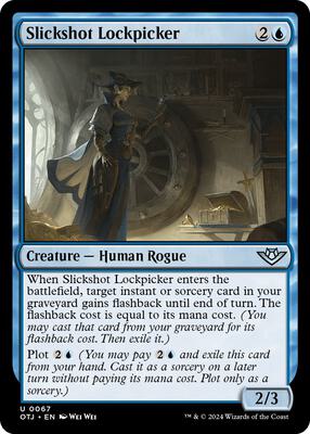 Magic: The Gathering - Outlaws of Thunder Junction - Slickshot Lockpicker - Normal - Anime Card Craze