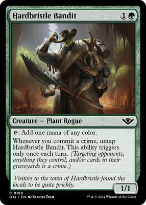Magic: The Gathering - Outlaws of Thunder Junction - Hardbristle Bandit - Normal - Anime Card Craze