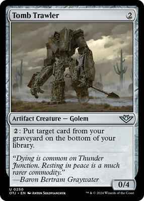 Magic: The Gathering - Outlaws of Thunder Junction - Tomb Trawler - Normal