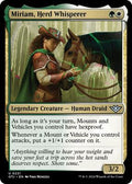 Magic: The Gathering - Outlaws of Thunder Junction - Miriam, Herd Whisperer - Foil - Anime Card Craze